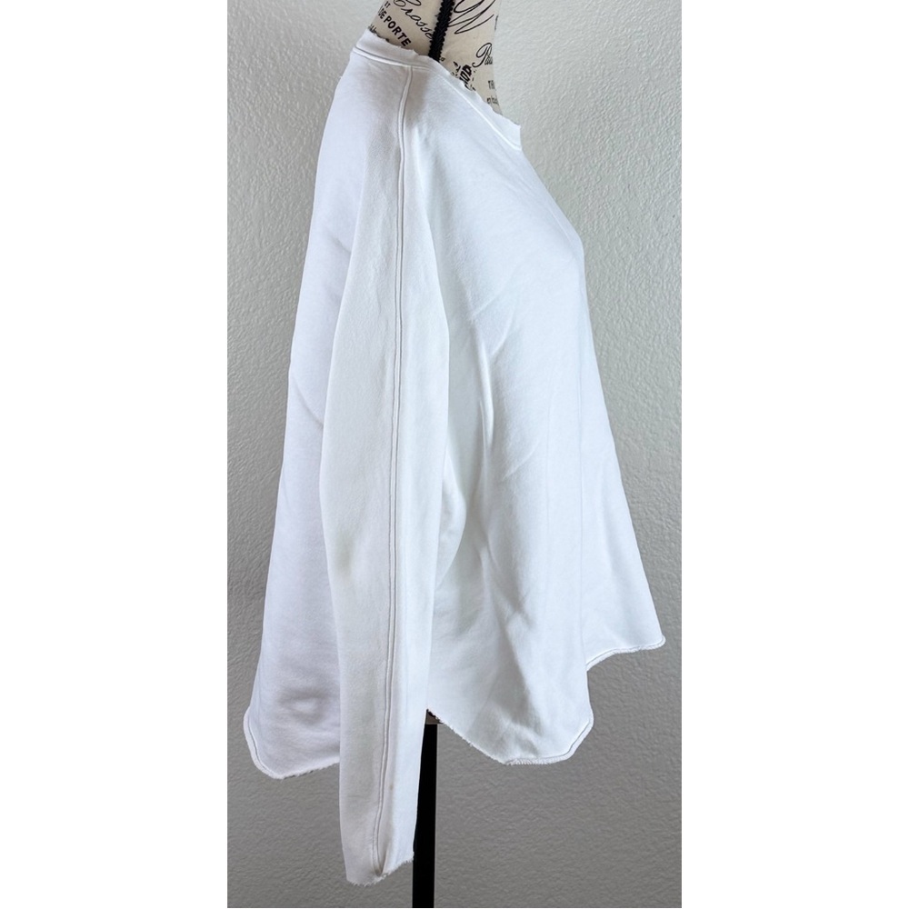 Frank & Eileen Tee Lab White 100% Cotton Crewneck Sweatshirt, size XS - Picture 3 of 11